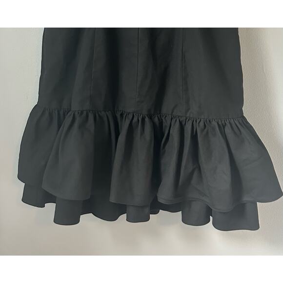 Vintage Rugby By Ralph Lauren Mini Sheath Dress with Ruffle Hem. - Picture 6 of 6